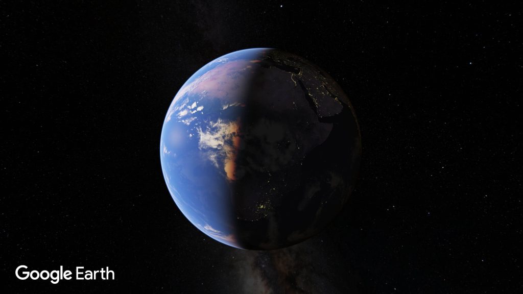 using google earth offline